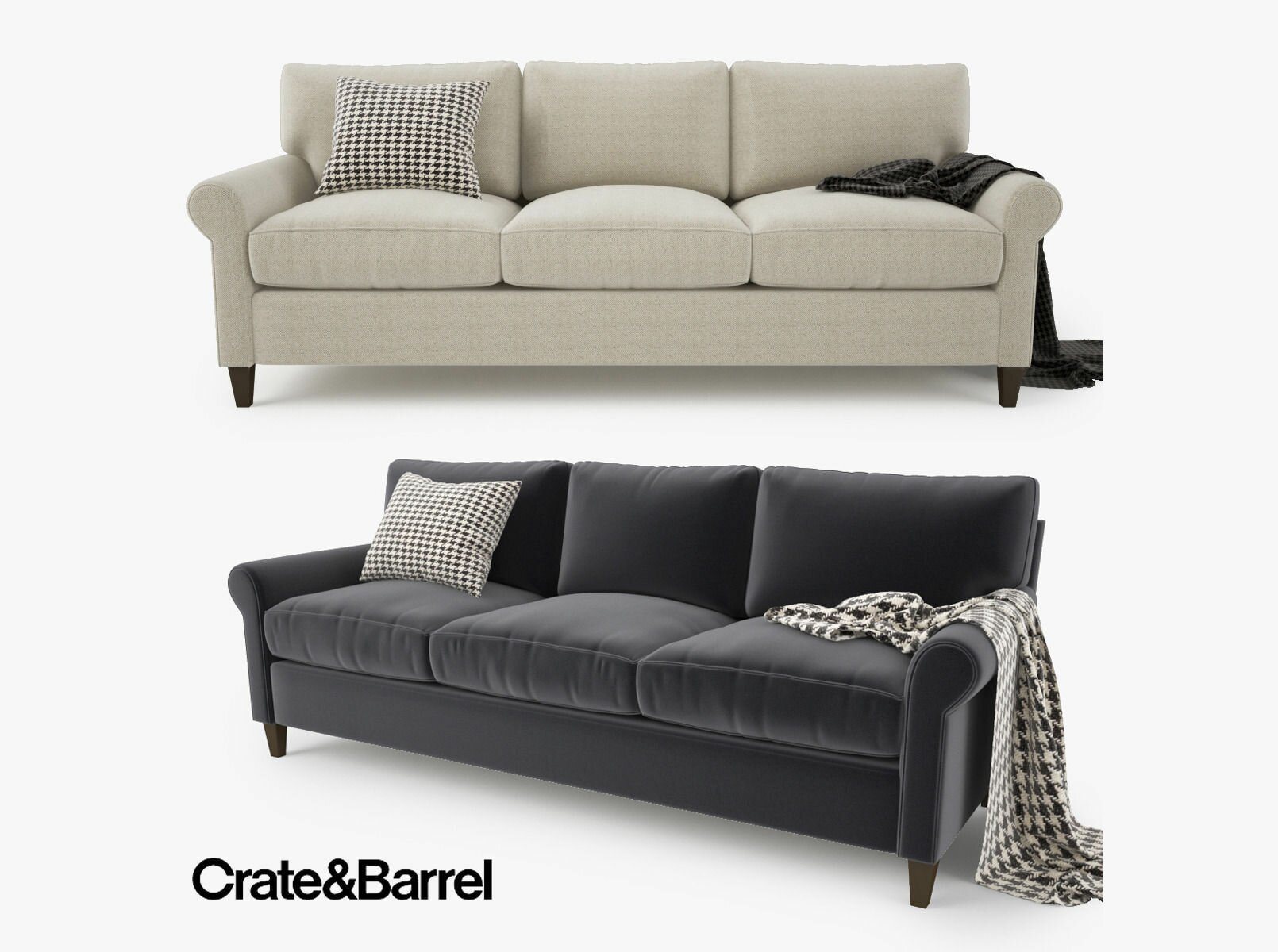 Axis Sectional Sofa | Crate and Barrel Couch Covers | Crate and Barrel Couch