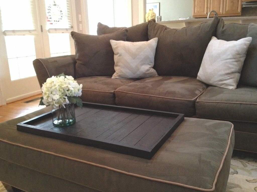 Extra Large Ottoman | Large Leather Ottoman With Storage | Large Leather Ottomans