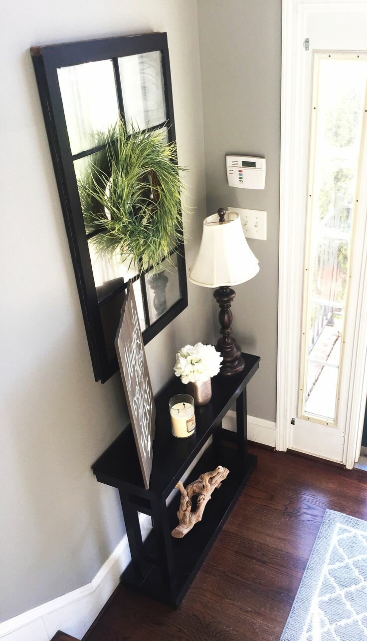 How to Decorate A Foyer Table | Entryway Mirror | How to Decorate Console Table
