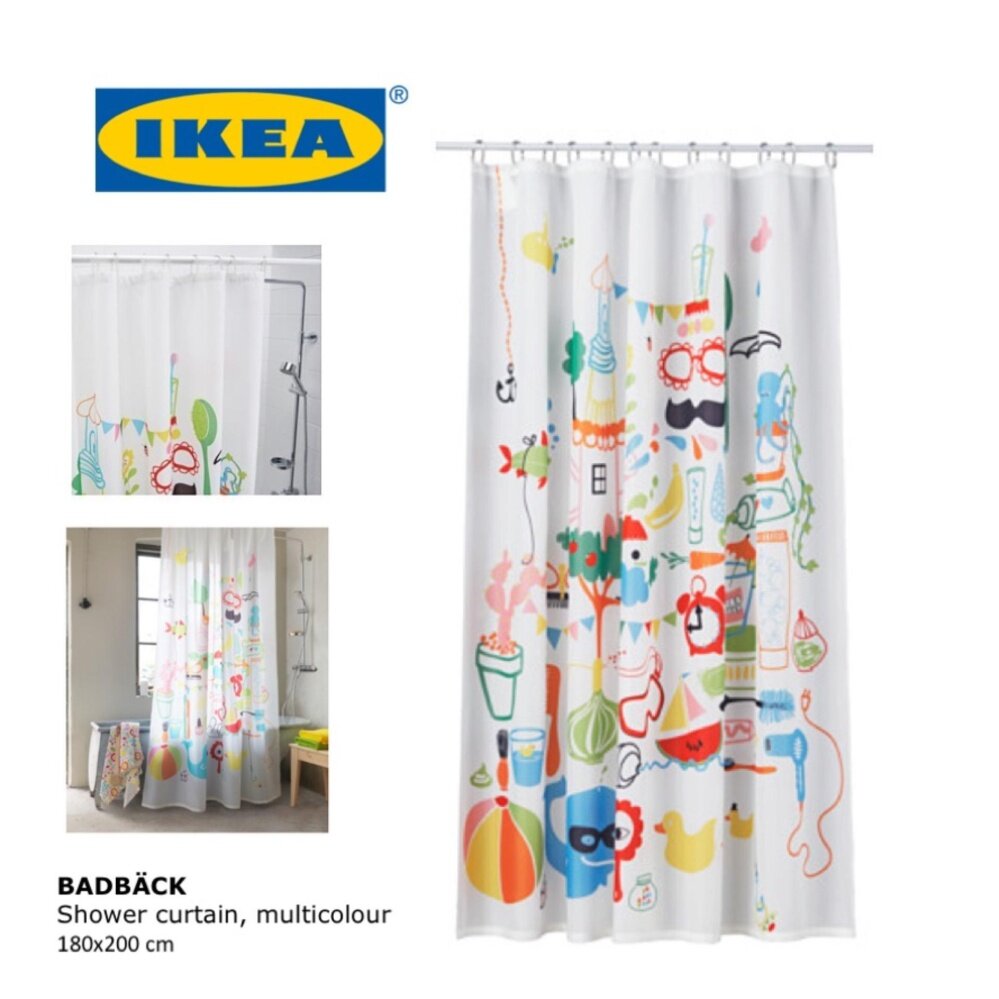 Ikea Shower Curtain | Octopus Shower Curtain Ikea | Blue and Green Shower Curtain