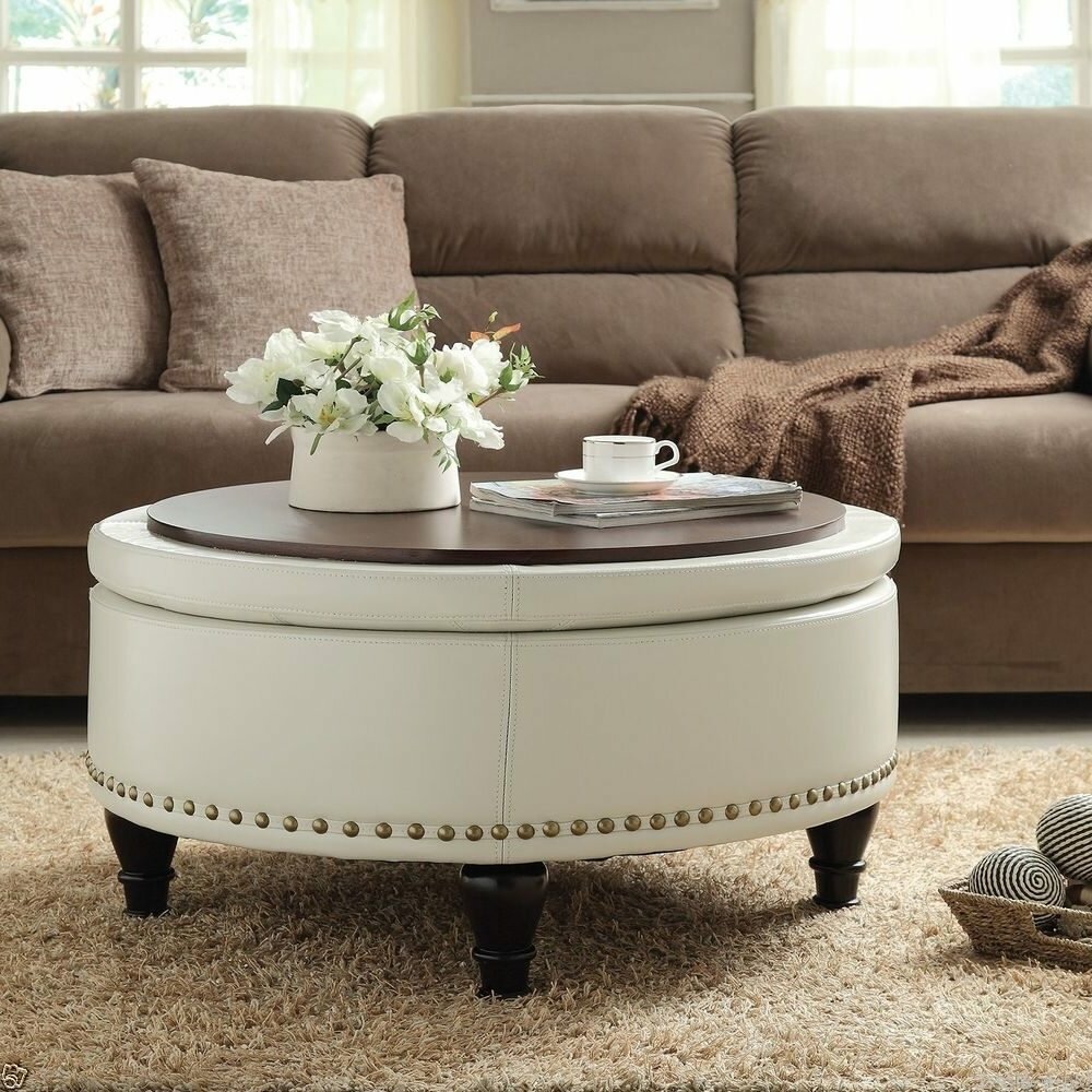 Large Ottoman Coffee Tables | Extra Large Ottoman | Leather Ottomans Coffee Tables