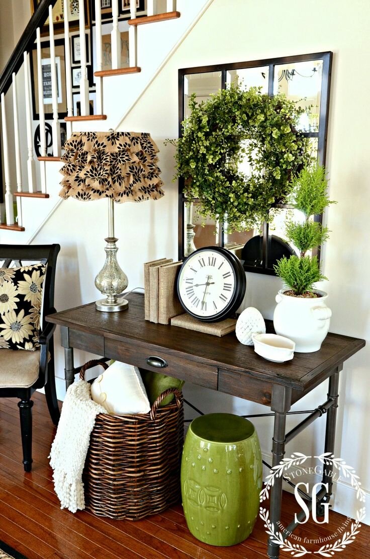 Mirrored Entryway Furniture | Coat Rack with Mirror and Shelf | Entryway Mirror