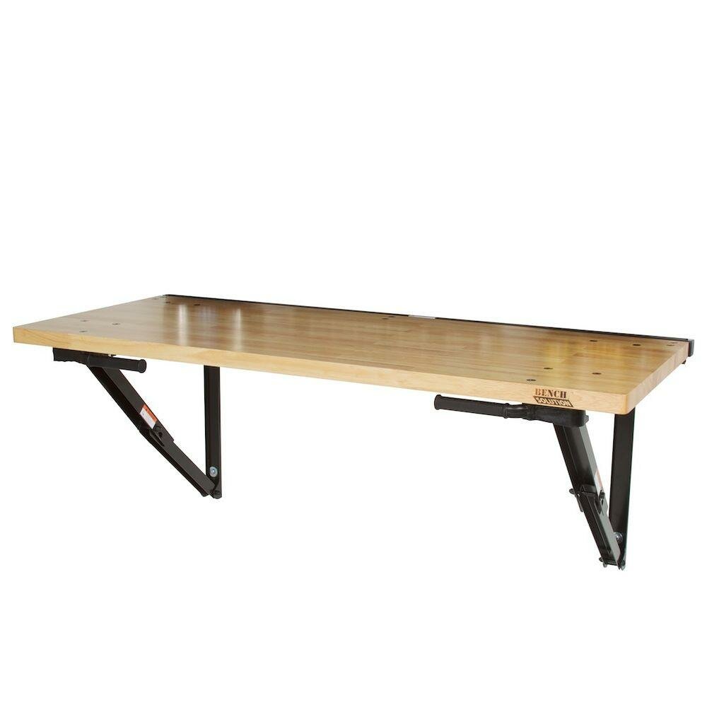 Wall Mounted Folding Workbench for Exciting Workspace Furniture Ideas: Wall Mounted Folding Workbench | Folding Bench Brackets | Folding Workbench Legs
