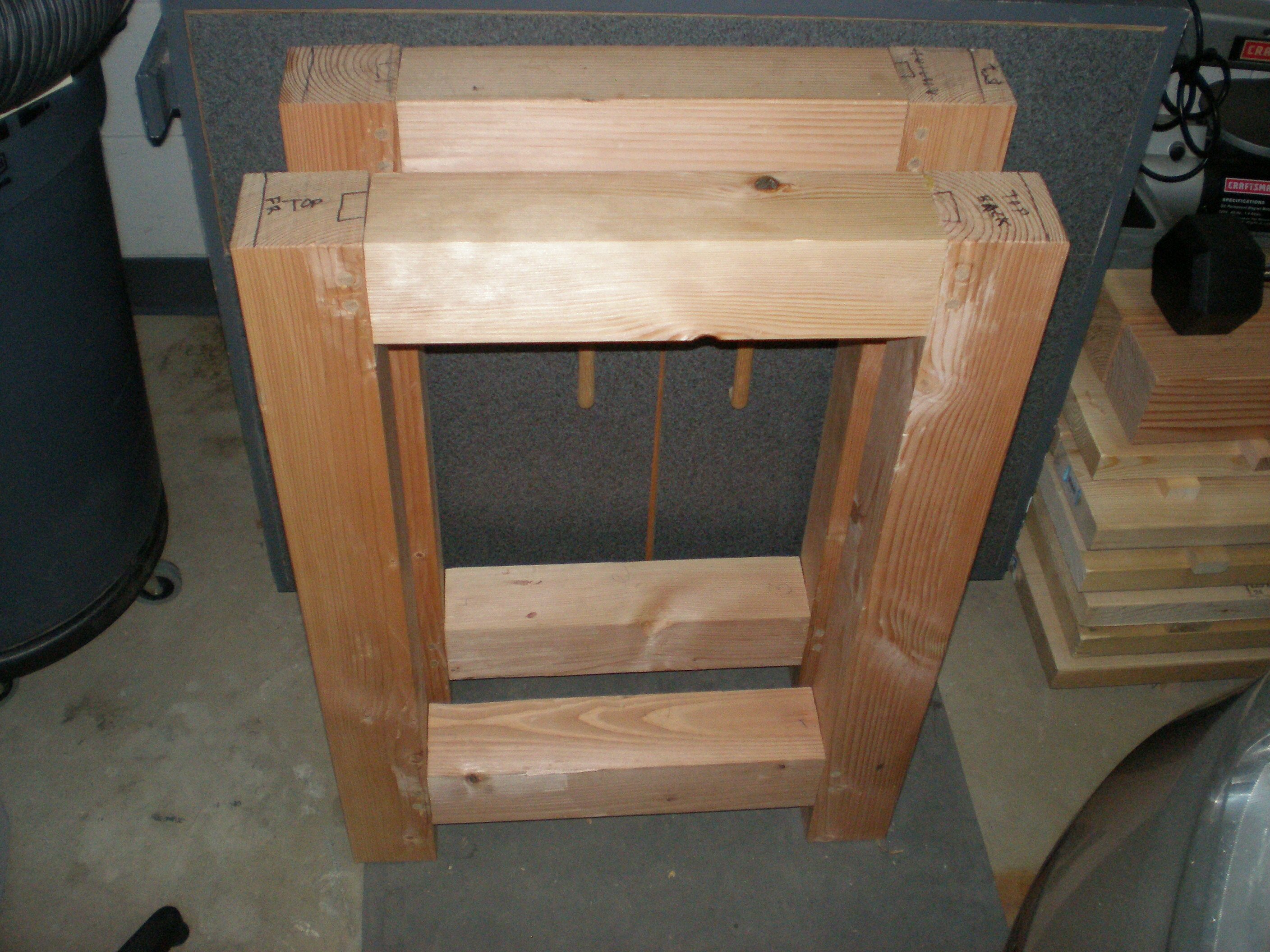 Work Bench Legs for Best Your Workspace Furniture Design: Workbench Frame Kits | Kreg Tables | Work Bench Legs
