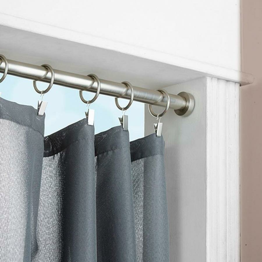 Bathroom Tension Rod | Shower Curtain Tension Rod | Expandable Shower Curtain Rod