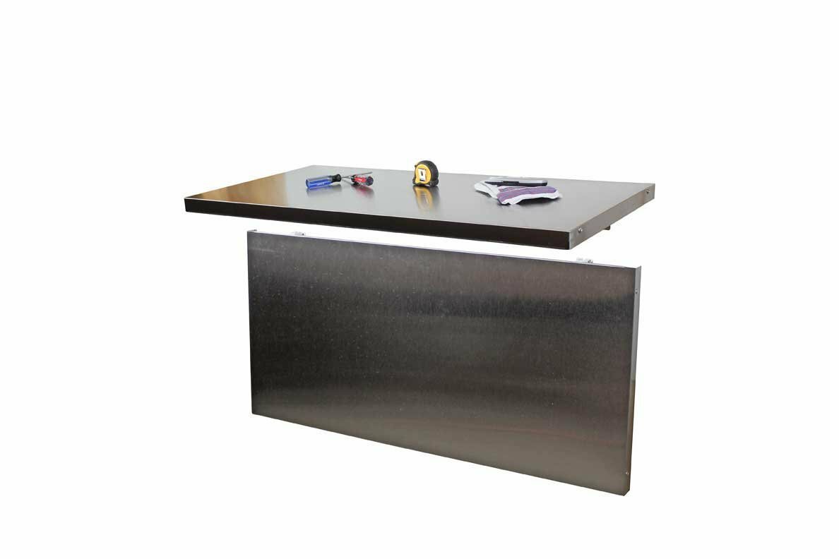 Bench Solutions Fold Away Workbench | Wall Mounted Folding Workbench | Collapsable Work Bench