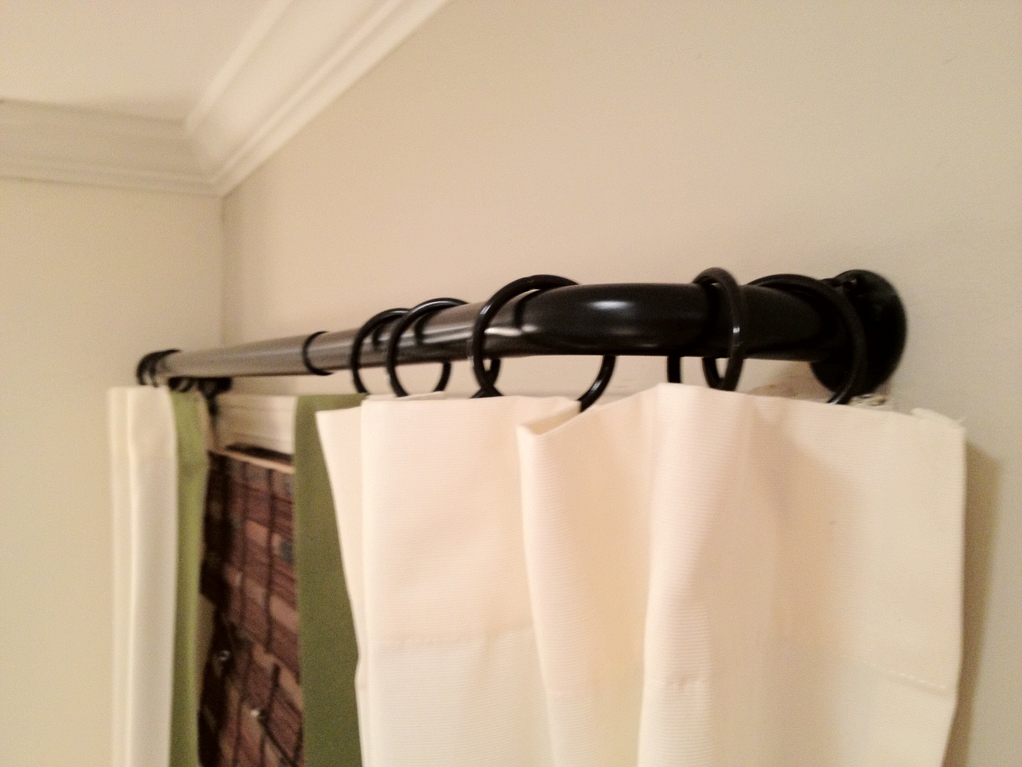 Bowed Shower Curtain Rod | Fixed Shower Rods | Shower Curtain Tension Rod
