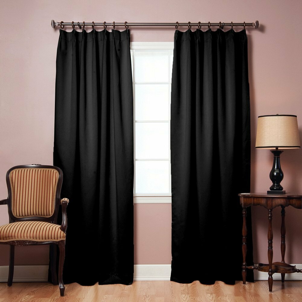 Cheap Blackout Curtains | Best Light Blocking Curtains | Chocolate Blackout Curtains