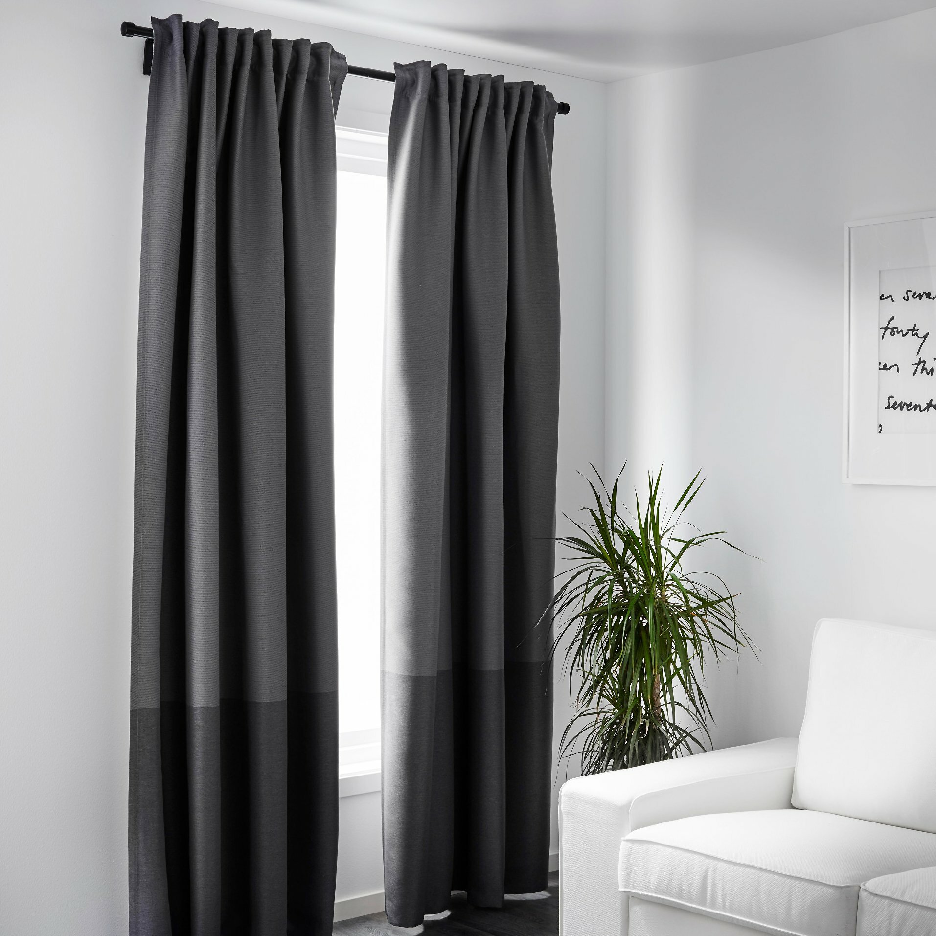 Cheap Blackout Curtains | Black and White Blackout Curtains | Short Blackout Curtains