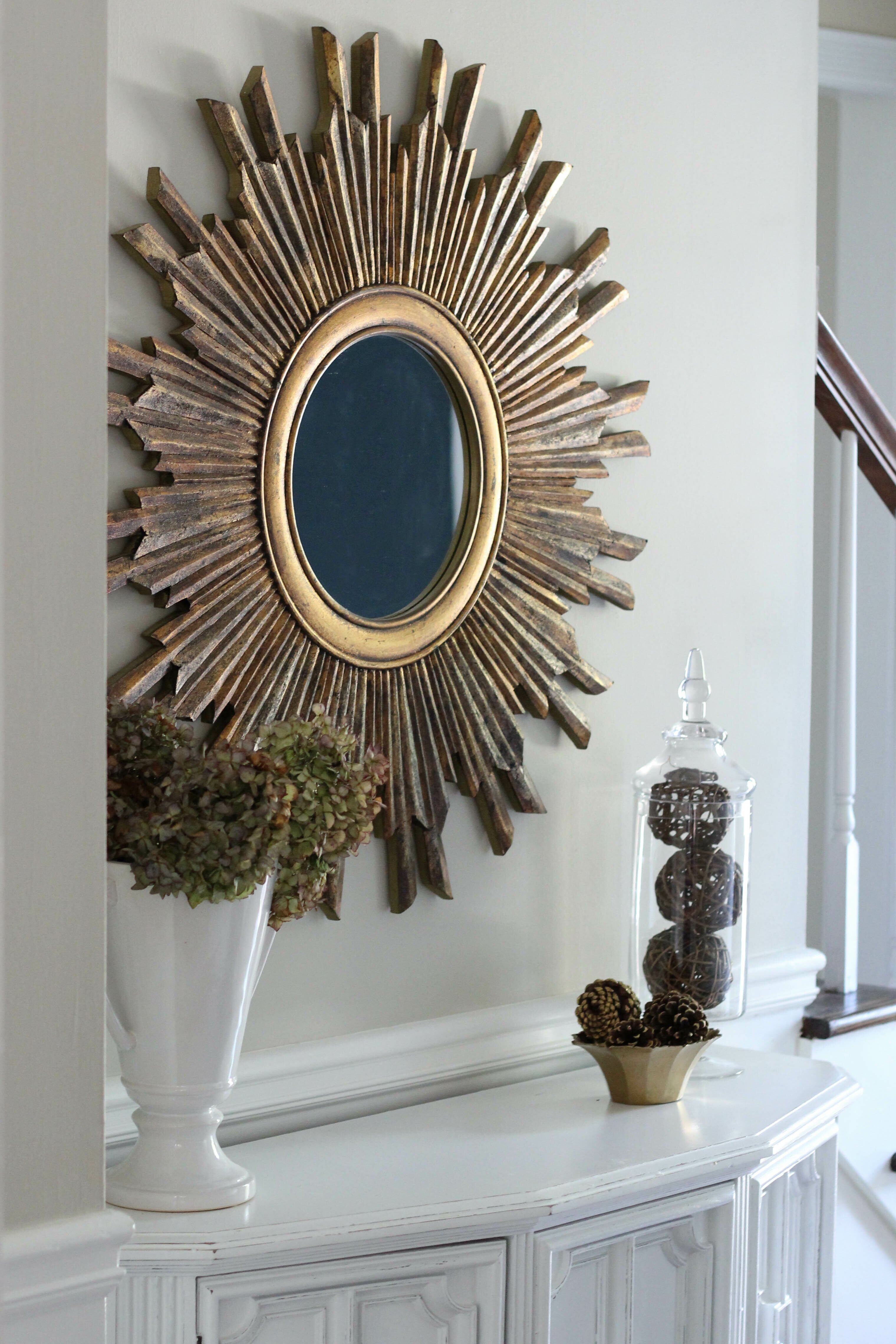 Decorating Ideas For Entryway Tables | Entryway Mirror | Table And Mirror For Entryway