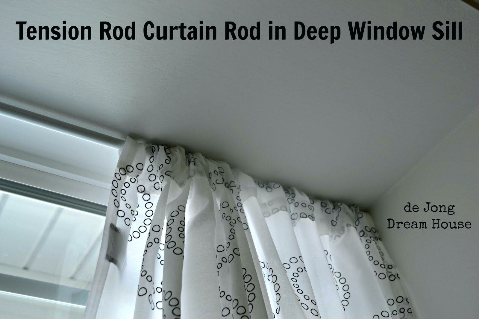 Pressure Shower Curtain Rod | Chrome Tension Shower Rod | Shower Curtain Tension Rod
