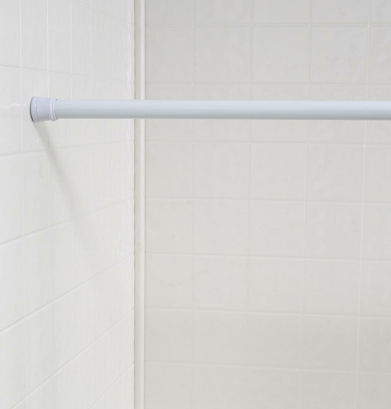Shower Curtain Tension Rod | Shower Rod Tension | Shower Curtains For Curved Rods