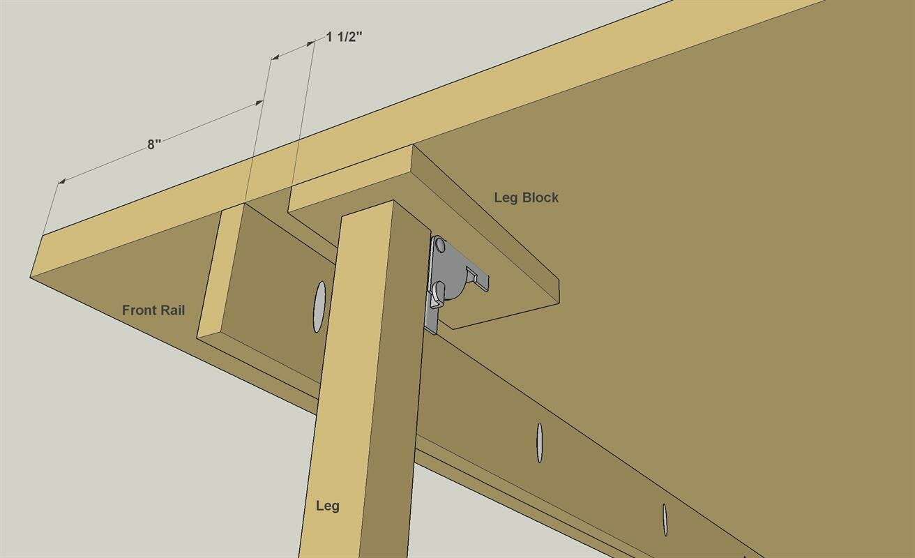 Wall Mounted Folding Workbench | Folding Bench Brackets | Wall Mounted Folding Workbench
