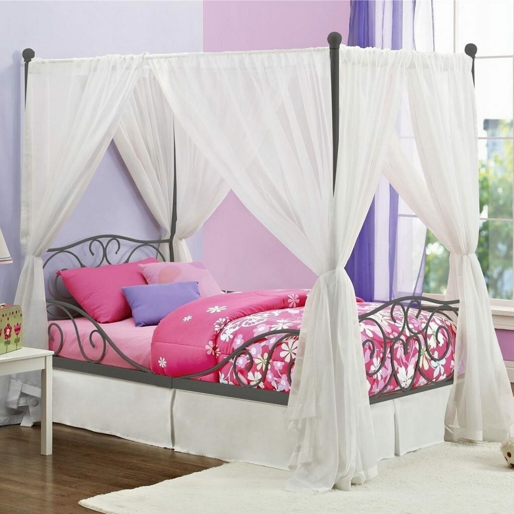 Homemade Canopy Bed Curtains | Canopy Beds With Drapes | Canopy Bed Curtains